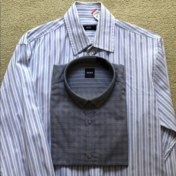 BOSS NWT Shirt w/BONUS FREE Dress Shirt! SAVE $$! - Picture 1 of 8